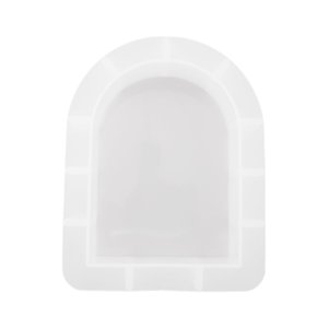 Magideal - Espejo De Silicona Oficina Decoración Para Hogar Artesanía De Cristal Suministros Herramientas De Bricolaje Adorno De Fundición Hecho A , Arco