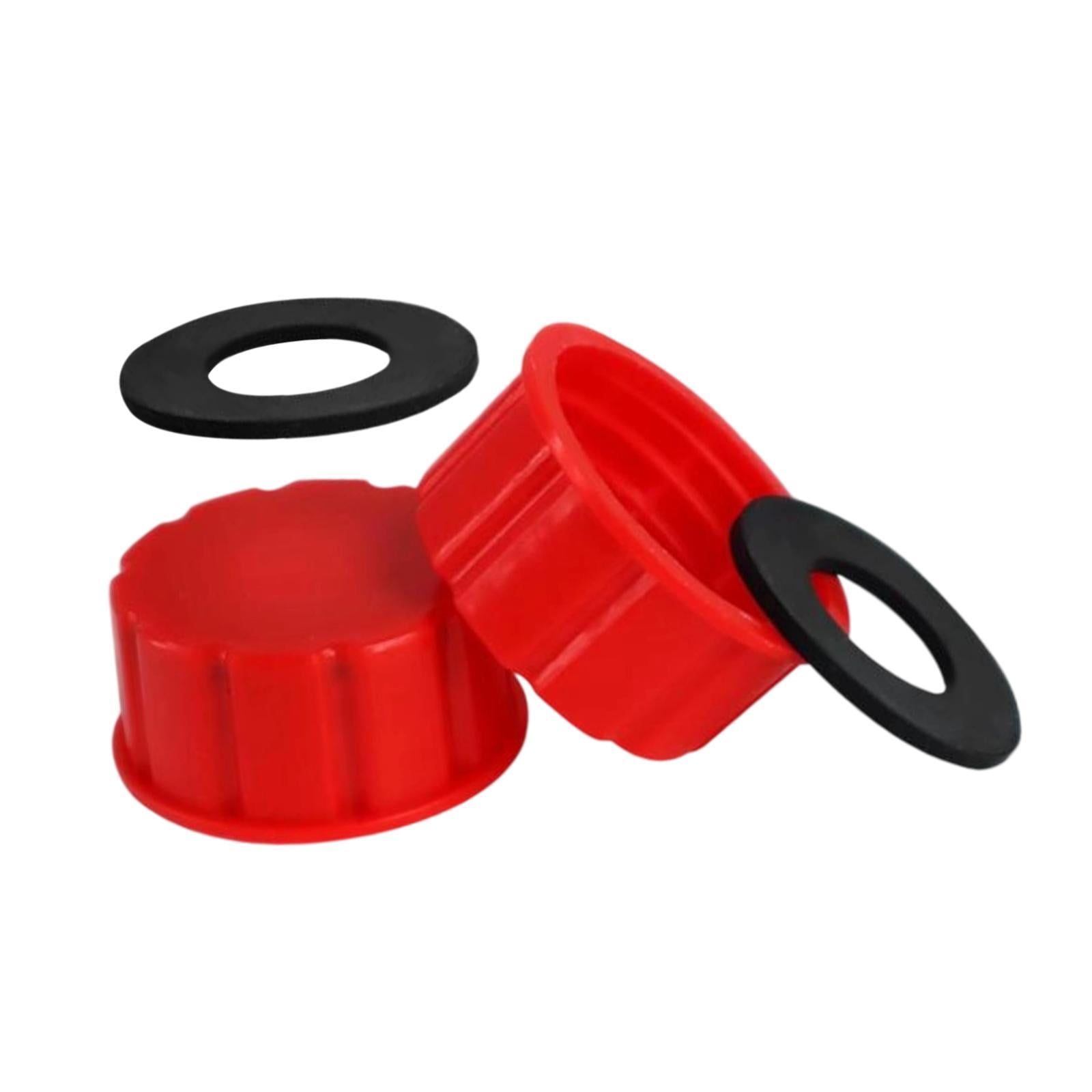 Magideal - 2 Tapas De Rosca Gruesa Para Bidones De De 5 Galones, A Prueba De Fugas, De Repuesto Para El Hogar Con Juntas Para Camping, Automoción, Viaje