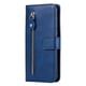 thumbnail image 5 of Funda con Cremallera para Google Pixel 7A , Carcasa Cartera de Cuero PU con Soporte y Tarjetero, 5 of 6