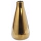 thumbnail image 1 of Florero Gota Cerámica 25 cm Color Dorado, 1 of 2