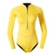 thumbnail image 3 of Traje de neopreno corto para mujer, traje de baño con cremallera frontal suave de neopreno de 2 mm para practicar snorkel y surf L, 3 of 5
