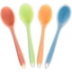 thumbnail image 2 of 4 cucharas mezcladoras de silicona, cuchara antiadherente resistente al calor para servir, cocinar, revolver, mezclar, hornear y girar, 8 pulgadas, 2 of 7