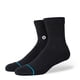 thumbnail image 1 of Stance Sock Icon Quarter Black, 1 of 3
