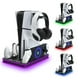thumbnail image 1 of Soporte y estación de refrigeración PS5 Slim, con controlador LED RGB, accesorios de refrigeración PS5/PS5 Slim-Negro, 1 of 8