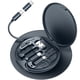 thumbnail image 1 of Kit adaptador de cable de carga múltiple, conversor de USB C a Micro USB/Lightning/USB A, compatible con soporte para teléfono (azul), 1 of 5