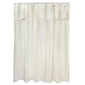 Mallorca - Juego De Cortina Para Baño Broderie Amanda 6 Piezas Beige