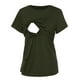 thumbnail image 1 of Polera Lactancia Maternidad Lina Manga Corta Verde Musgo verde S, 1 of 4