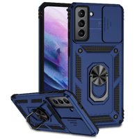 Estuche Gangxun Para Samsung Galaxy S21 Plus, Soporte Giratorio 360°, Estilo Mecánico Y Magnético