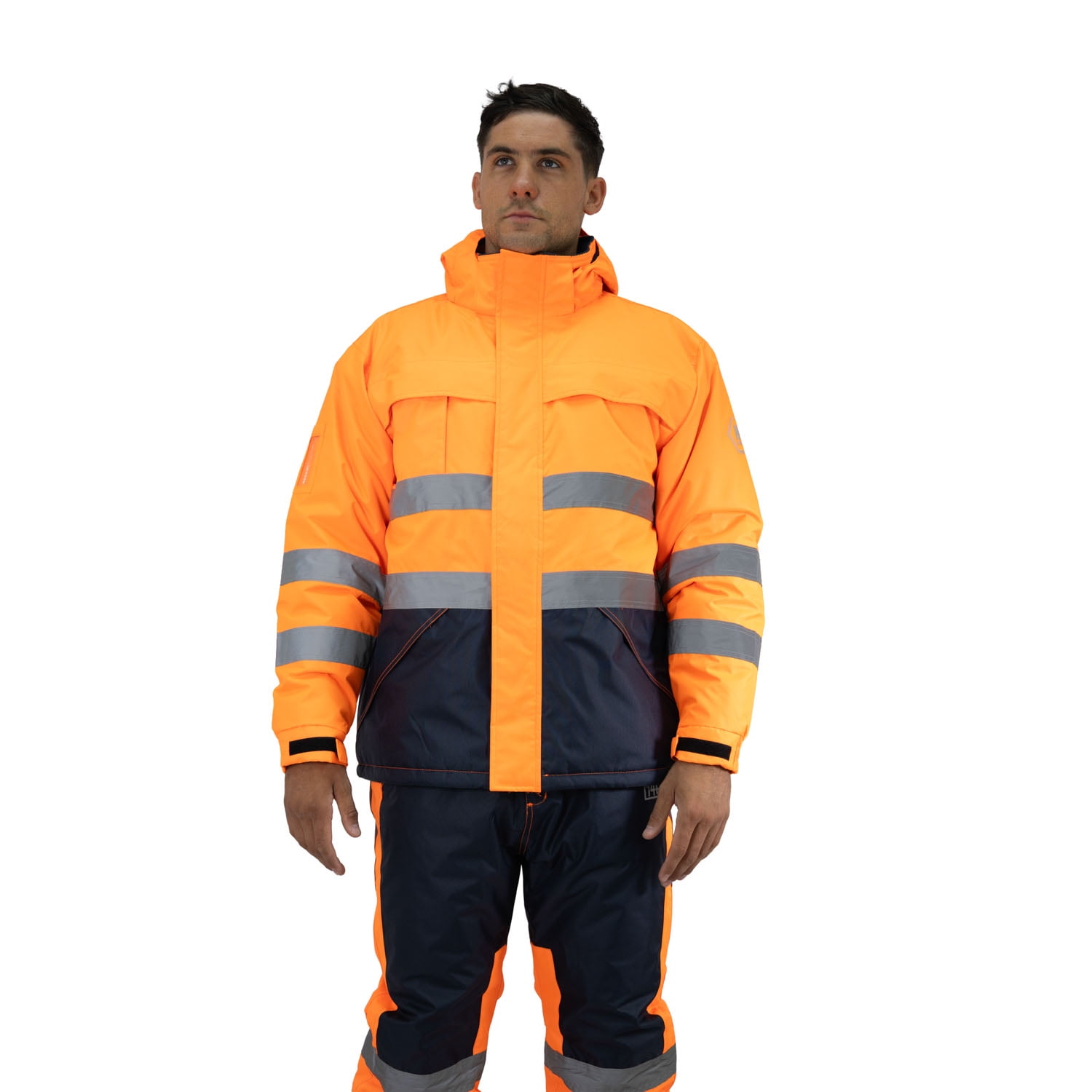 Hardwork - Parka Reflectiva Hw Siberia Naranjo Fluor