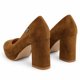 thumbnail image 4 of Zapato de Mujer Formal Gamuza Taco Cuadrado 8cm, 4 of 9