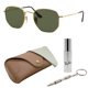 thumbnail image 1 of Gafas de sol Ray-Ban RB3548N con lentes planas hexagonales y kit G-15, 1 of 7
