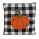 thumbnail image 3 of Cojín de la colección Parkland Pumpyking Orange Pumpkin, 3 of 9