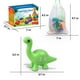 thumbnail image 3 of Juguetes de dinosaurios Montessori para niños pequeños Anzimo de 1 a 4 años con bolsa, 3 of 3