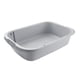 thumbnail image 3 of Bandeja De Arena Para Mascotas Caja De Arena Para Gatos Con Parte Superior Abierta Lados Altos Para Gatos De Interior Hamsters Gris 52x35x12cm, 3 of 5