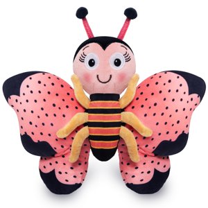 Pebbles The Butterfly - Mariposa De Peluche Con Alas Abatibles