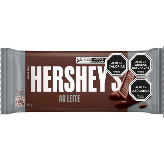 Chocolate En Barra Con Leche 82 g Hershey's
