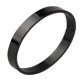 thumbnail image 3 of Brazalete De Acero Inoxidable Brazalete Brazalete Redondo Para Hombres 8mm Negro, 3 of 5