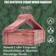 thumbnail image 5 of Percheros de madera Amber Home American Red Cedar, 30 unidades, 5 of 7