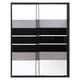 thumbnail image 4 of Mampara Ajustable De Ducha Style 140-160 Lineas Negras (2 Hojas), 4 of 7