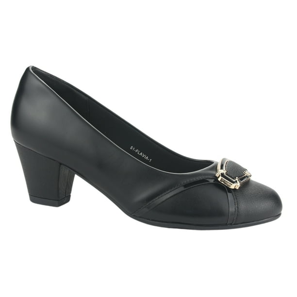 Zapato Chalada Mujer Flavia-1 Negro Casual