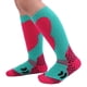thumbnail image 5 of Calcetines de esquí para niños, paquete de 2 pares de calcetines de snowboard para niños y niñas pequeños, diseño por encima de la pantorrilla con puño antideslizante., 5 of 6
