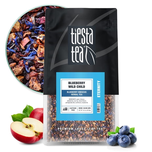 Tea Tiesta Tea Blueberry Wild Child Herbal, 16 oz, 200 tazas