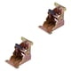 thumbnail image 4 of 2x Bisagra De Bloqueo Bisagra Plegable Para Muebles Sillas De Banco De Trabajo Color Zinc, 4 of 5