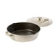 thumbnail image 1 of Freidora de pollo Cuisinart de hierro fundido, 4,5 L, con tapa, color crema, 1 of 2