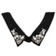 thumbnail image 2 of Cuello falso de las mujeres Blusa falso extraíble Crystal Diamonte Collar Negro., 2 of 3