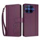 thumbnail image 3 of Funda Cartera Trébol para Xiaomi 17T Pro con Ranuras Tarjetas y Carga Inalámbrica Violeta, 3 of 6