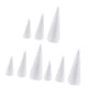 thumbnail image 1 of 9 PCS Cono En Forma De Espuma De Espuma De Espuma De Espuma Para Artesanías De Modelado De Bricolaje A Mano, 1 of 5