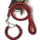 thumbnail image 5 of Conjunto de collar y correa para perro, correa de cuerda y collar de adiestramiento para perros pequeños, medianos y grandes., 5 of 5