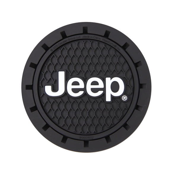 Posavasos de Bebida Plasticolor 000652R01 con Logo Jeep - Pack de 2