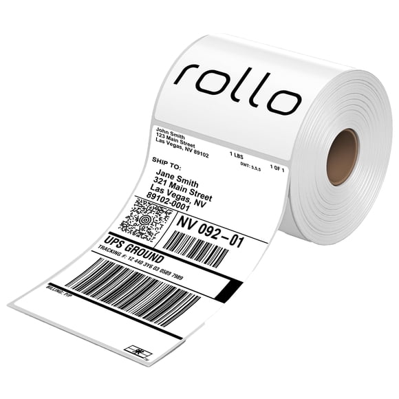 Etiquetas térmicas para envíos Rollo 4x6 500 etiquetas/rollo