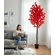thumbnail image 3 of Planta Artificial Decorativa Flor Cerezo Árbol Adorno Jhn, 3 of 3