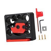 Ioensy - Plantilla Para Hacer Pasadores, Resistente Al Desgaste, 8 Agujeros, Aleación De Aluminio, Ajustable