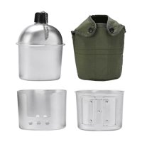 Ioensy - Fiambrera Bento Multifunción Con Asa Plegable Para Mochileros, Barbacoas Y Senderismo