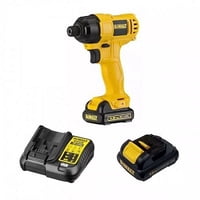 Atornillador De Impacto Dewalt 1/4 12V + Cargador Y 2 Bateria