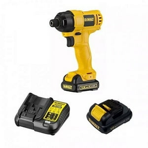 Atornillador De Impacto Dewalt 1/4 12V + Cargador Y 2 Bateria