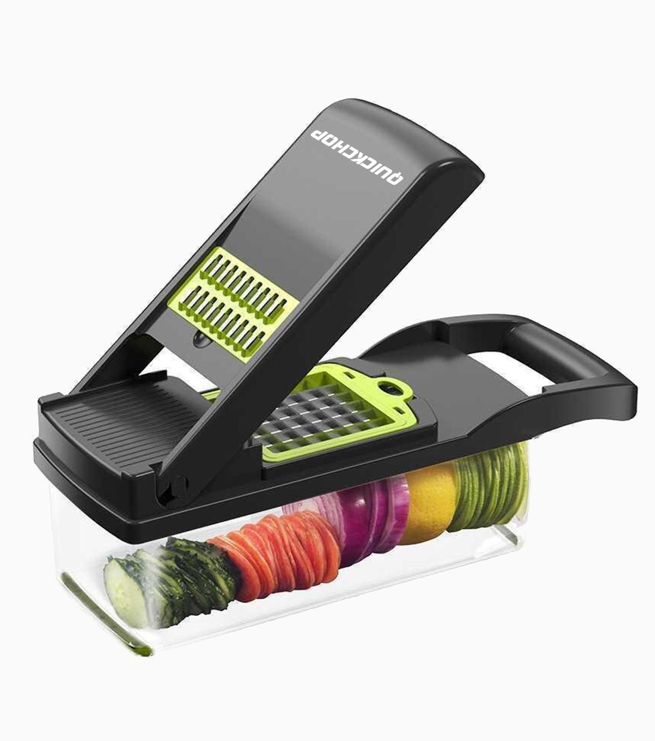Haussen - Rallador Picador Cortador Frutas Verduras Multiuso Quickchop