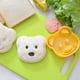 thumbnail image 4 of 1pc Cartoon Bear Sandwich Mold, Rice Ball Model, Breakfast DIY Tools, Kitchen Supplies, Back To School, School Supplies, Lunch Box Essentials, 4 of 4