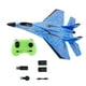 thumbnail image 2 of Avión RC Con Luz Fácil De Controlar 2.4G Planeador RC De 2 Canales Para Niños Adultos Azul, 2 of 3