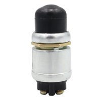 Magideal - Botón De Arranque Del Motor, Resistente A La Intemperie, Accesorios Resistentes, 12 V/24 V, Interruptor De Arranque Momentáneo, Reemplazo Para Coche,