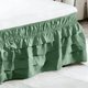 thumbnail image 3 of Faldón de Cama de 4 Capas Suxumhao Verde Full, 3 of 3