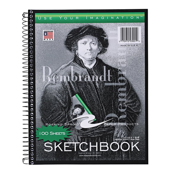 Cuaderno de bocetos ROARING SPRING 21x28 cm 100 hojas