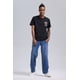 thumbnail image 4 of Jeans Hombre Baggy Rotura Azul Claro, 4 of 4