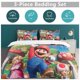 thumbnail image 5 of Super Mario 3-Piece Comforter Set for Bedroom Super Mario Bedding Set for Kids Adults Soft Microfiber Duvet Cover Set with Zipper Closure, 5 of 5