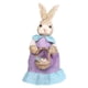 thumbnail image 4 of Easter -- Rabbit Decor Photo Props Tema de Pascua Suministros para Fiestas Art Bunny Esculturas Conejo Decoración para Escritorio Primavera I Cesta, 4 of 5