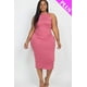 thumbnail image 3 of Vestido Largo con Espalda Abierta Cruzada en Talla Grande, 3 of 11