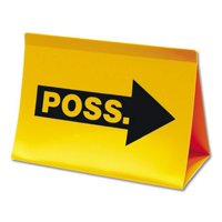 Indicador De Posesión Bsn Budget Triangular De Plástico